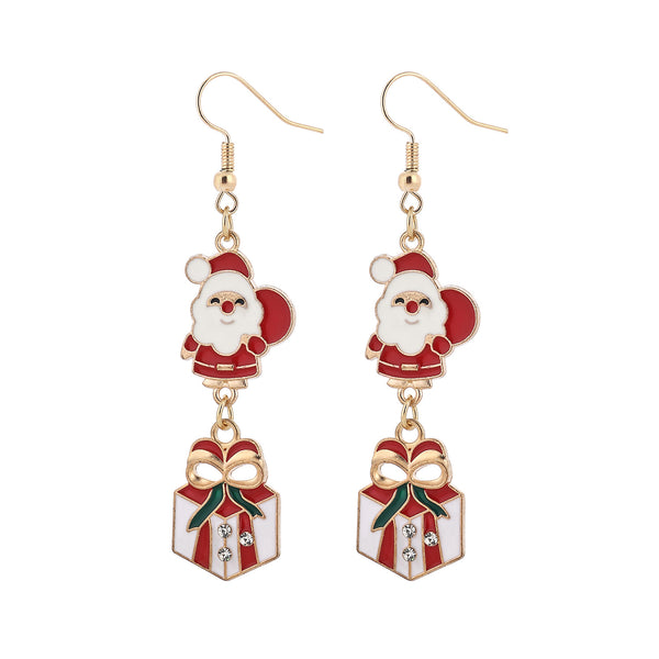 Fashion Christmas Santa Claus Earrings