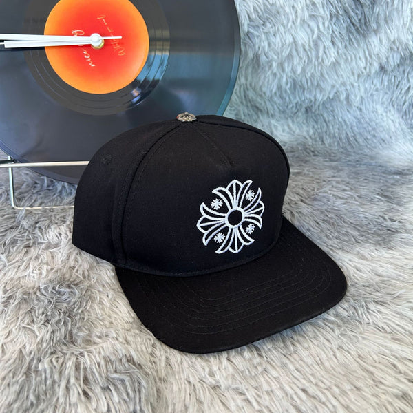 Chrome Hearts  CH Black Baseball Cap Hat