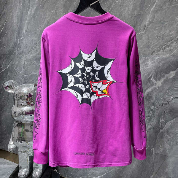Chrome Hearts Luxury Streetwear Long Sleeve Sweatshirt Tee