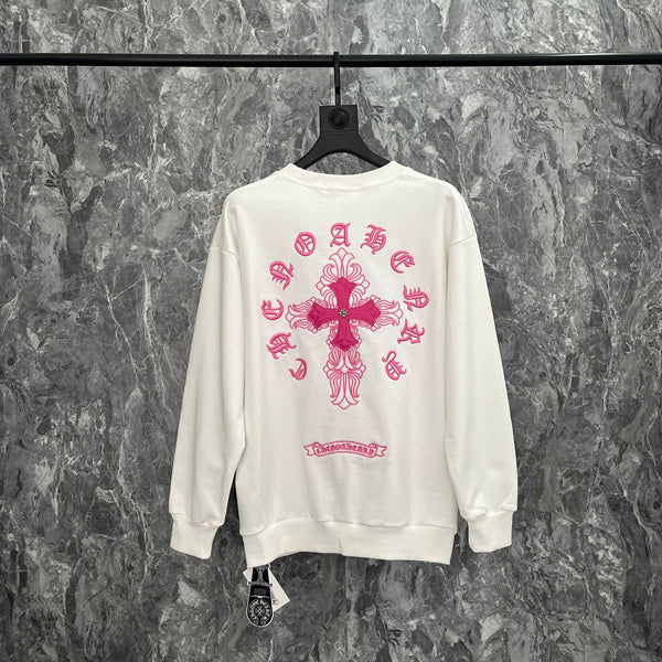 Chrome Hearts Street Style Long Sleeve T-Shirt Sweatshirt Top