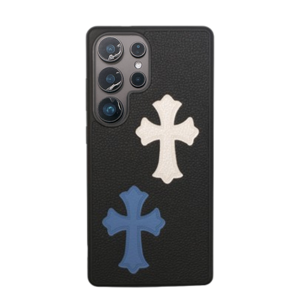 (Multi-Color) Leather Samsung Case