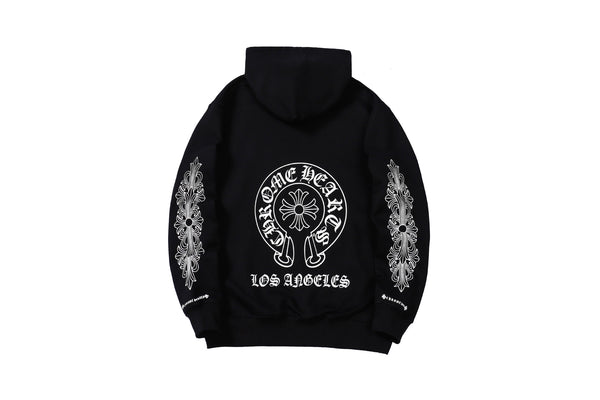 Chrome Hearts Black Cotton Hoodies