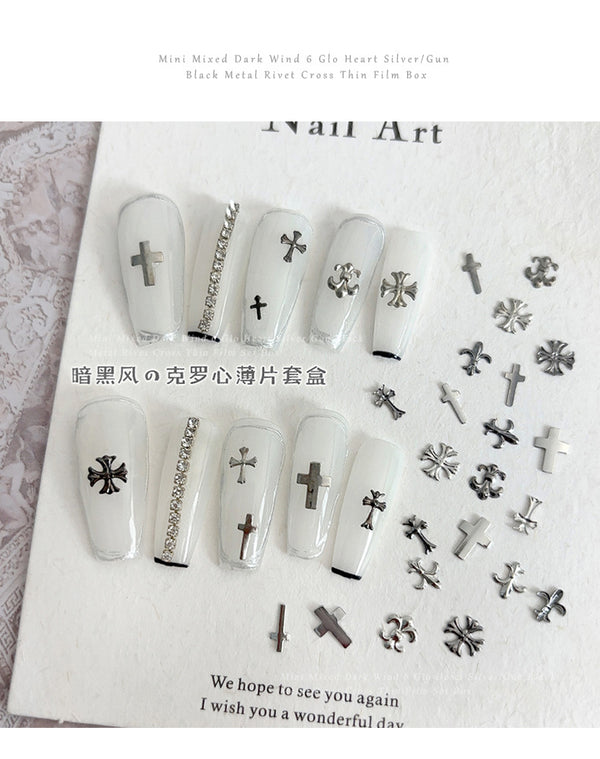 Chrome Hearts Nail Art Set 03