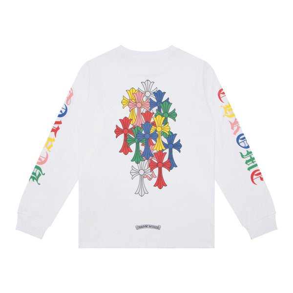 Chrome Hearts Classic Cross Long Sleeve Crewneck Sweatshirt