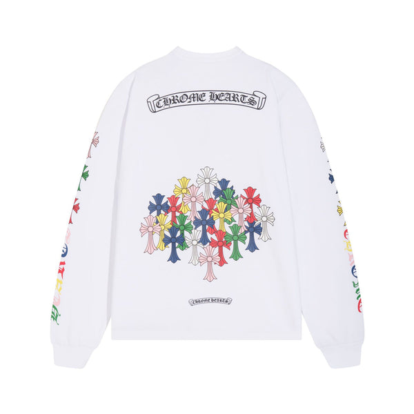 Chrome Hearts Premium Cotton Long Sleeve Streetwear Sweatshirt
