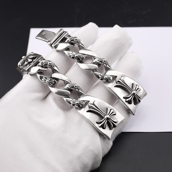 Chrome Hearts cross watch strap fashion buckle