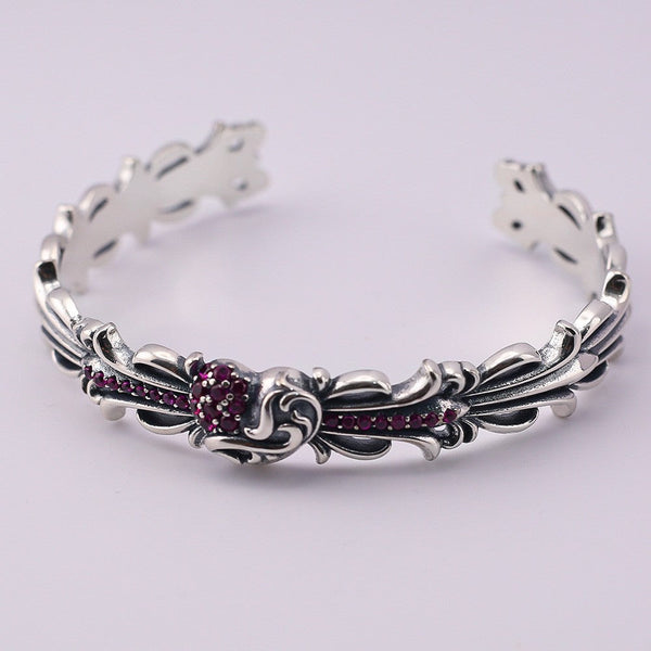 chrome hearts sunflower open bracelet
