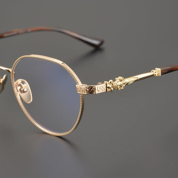chrome hearts luxury hand-made carved glasses