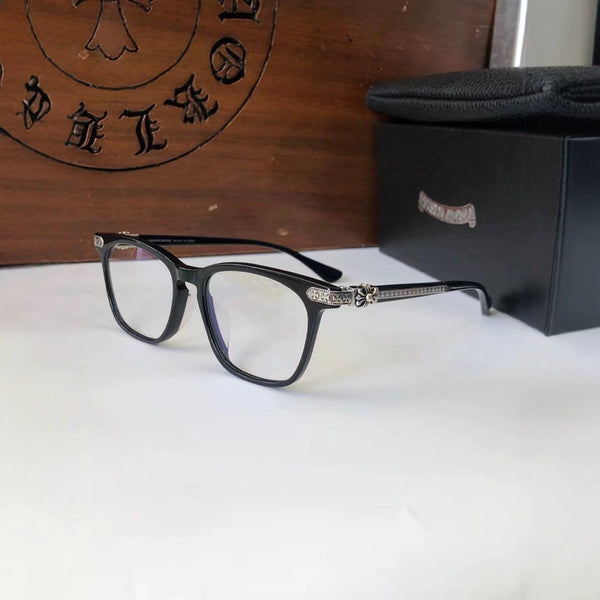 chrome hearts retro square frame high-quality acetate glasses