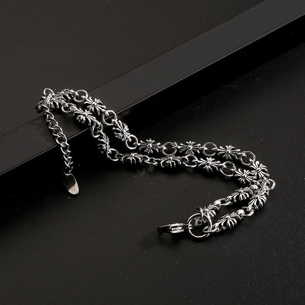 Chrome Hearts double-layer simple bracelet